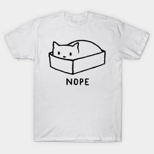 Nope Cat T-Shirt